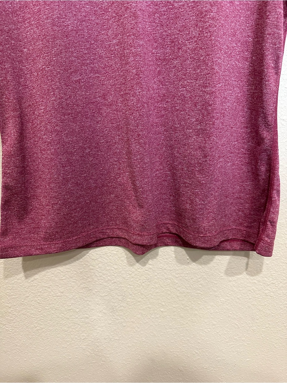 Women’s CHAMPION Exercise Crewneck Tees in Charcoal/Light Blue/Dusty Pink—M - Picture 3 of 16